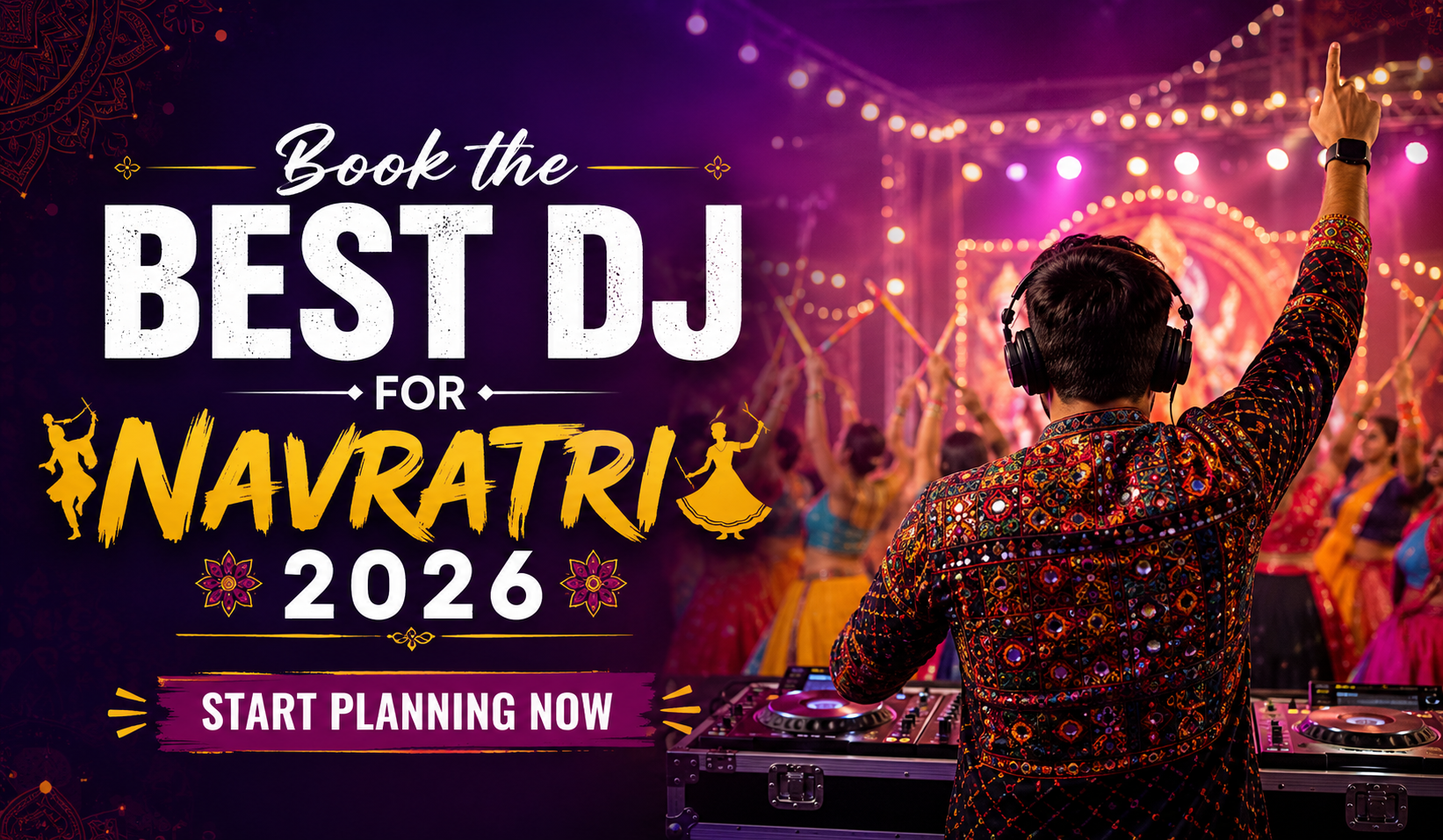 Book the Best DJ for Navratri 2026: Start Planning Now