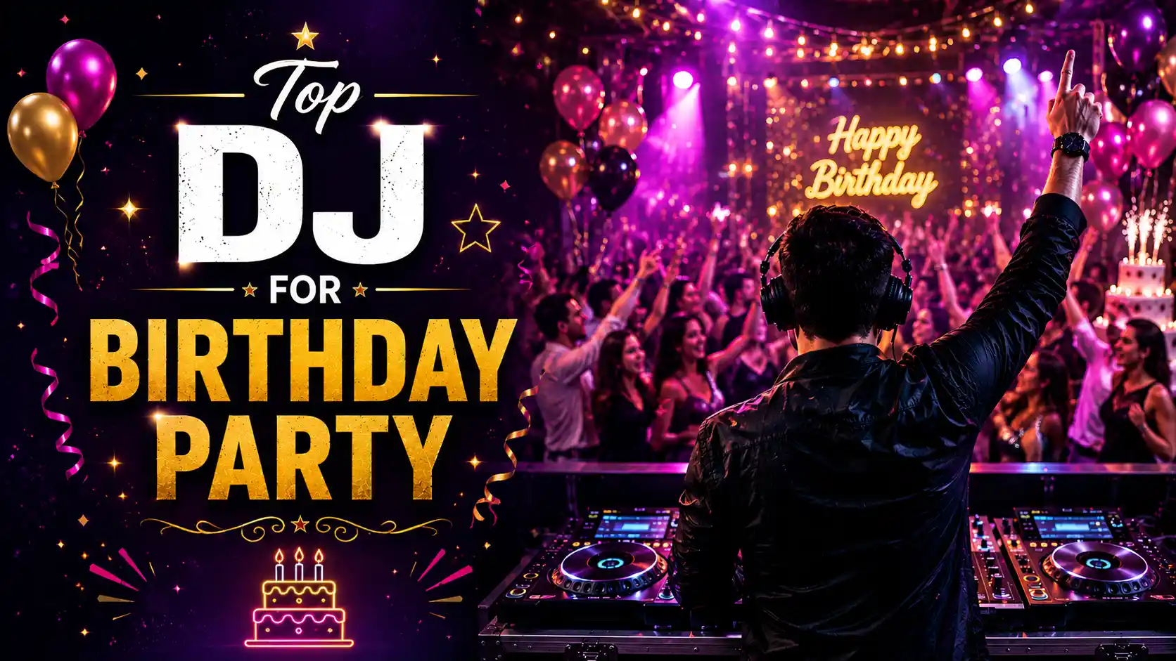 Top DJ for Birthday Party: Book the Perfect Party Vibe