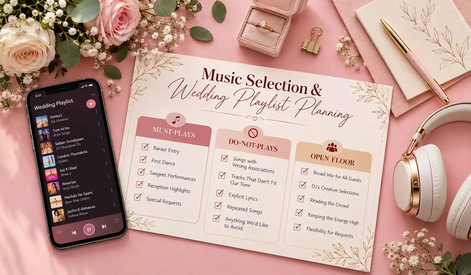 music playlist planning